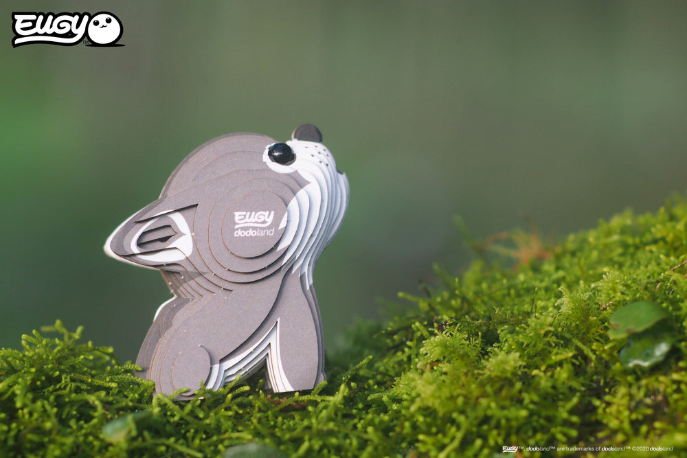 Öko-Puzzle 3D – Wolf - Tublu.de
