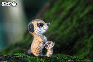 Öko-Puzzle 3D – Erdmännchen - Tublu.de