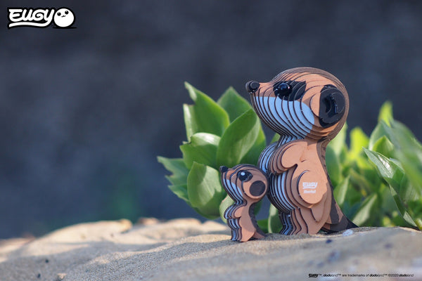Öko-Puzzle 3D – Erdmännchen - Tublu.de