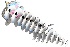 Öko-Puzzle 3D – Einhorn - Tublu.de