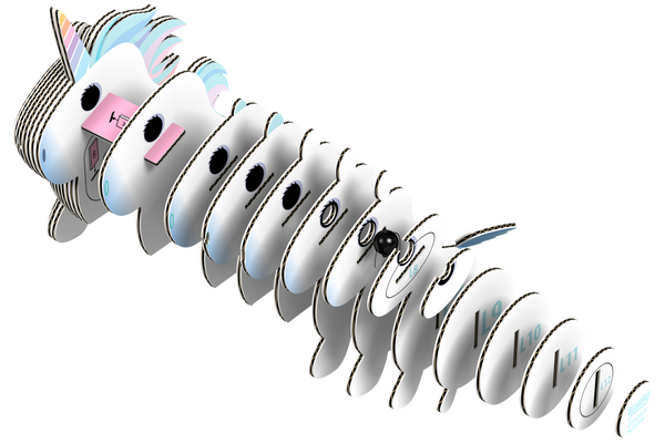 Öko-Puzzle 3D – Einhorn - Tublu.de