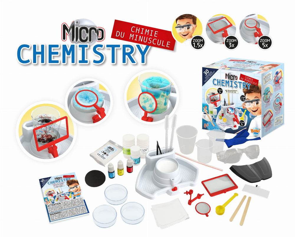 Experimentierkasten - Chemie unter dem Mikroskop