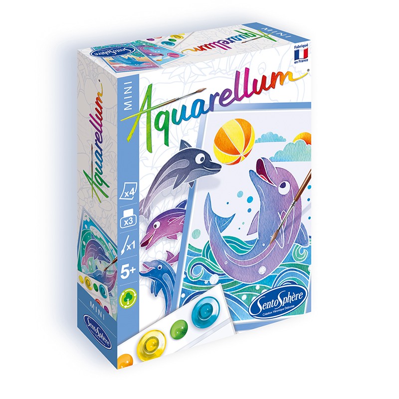 Aquarellum Set – „Delphine” Mini Malset