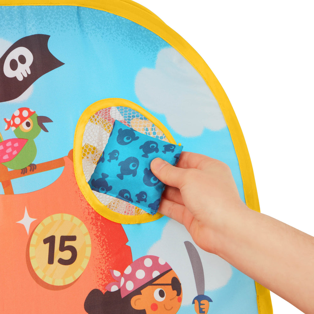 Geschicklichkeitsspiel 3 in 1 – Beutel mit Erbsen – Toss 'n' Score - Tublu.de