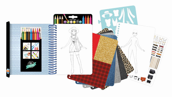 Design Skizzenbuch - Rock Outfits - Tublu.de