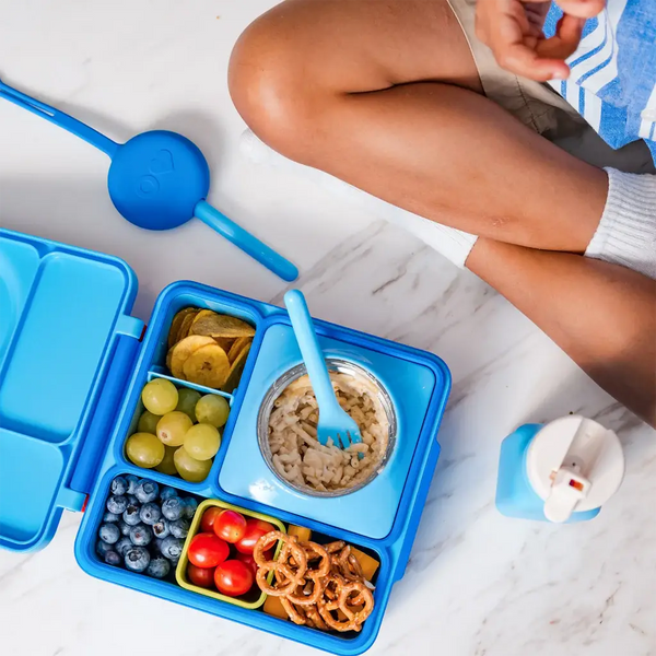 Lunchbox mit Thermoskanne OmieBox – Blue Sky