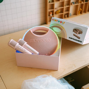 Karaoke-Set für Kinder – Kidykaraoke kabellos - rosa