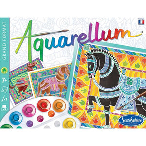 Aquarellum painting set - Horses