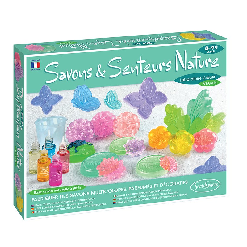Duftseifen Set – Natur, DIY Seifen mit Duft & Farbe