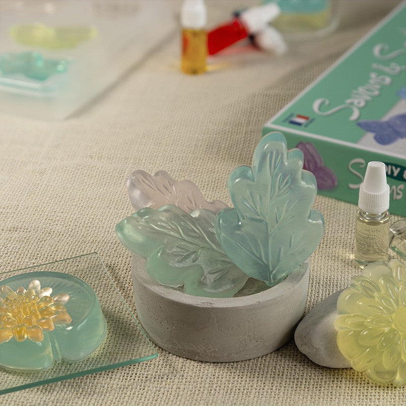 Duftseifen Set – Natur, DIY Seifen mit Duft & Farbe
