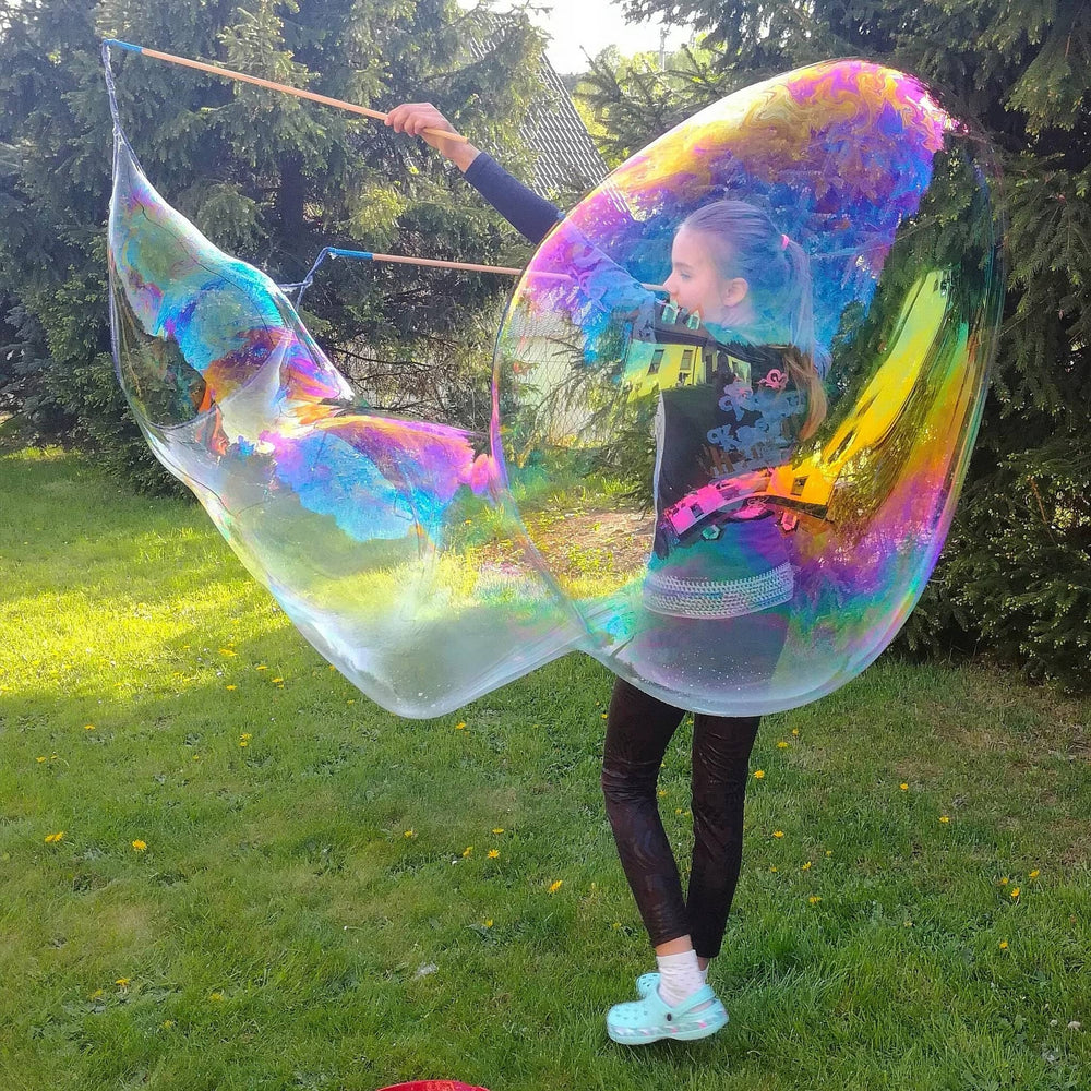 BubbleLab Riesenseifenblasen Set in Tube – Party-Set