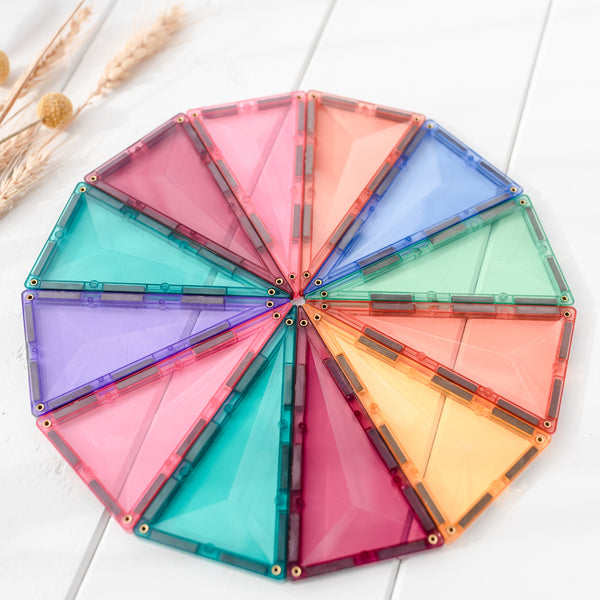 Magnetbausteine – Pastell Kreativ-Set 120 Teile
