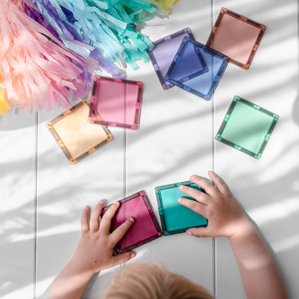 Magnetbausteine – Pastell Kreativ-Set 120 Teile