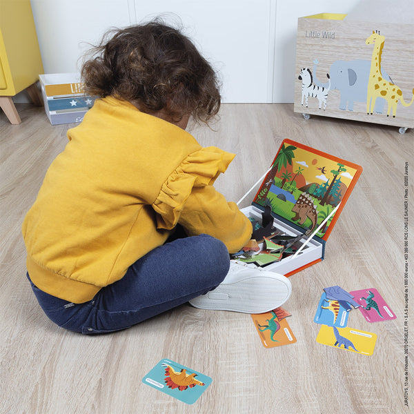 Magnetisches Puzzle Magnetibook – Dinosaurier