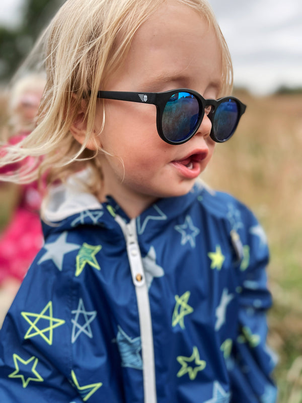 Regenanzug mit Futter All In One - Stars 6-12m