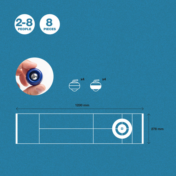 Geschicklichkeitsspiel – Curling