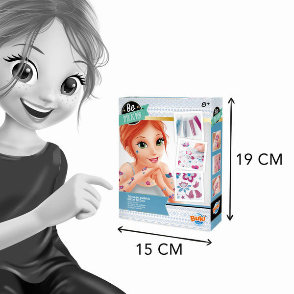 Zestaw Zrób To Sam Buki - Brokatowe tatuaże - Tublu.de