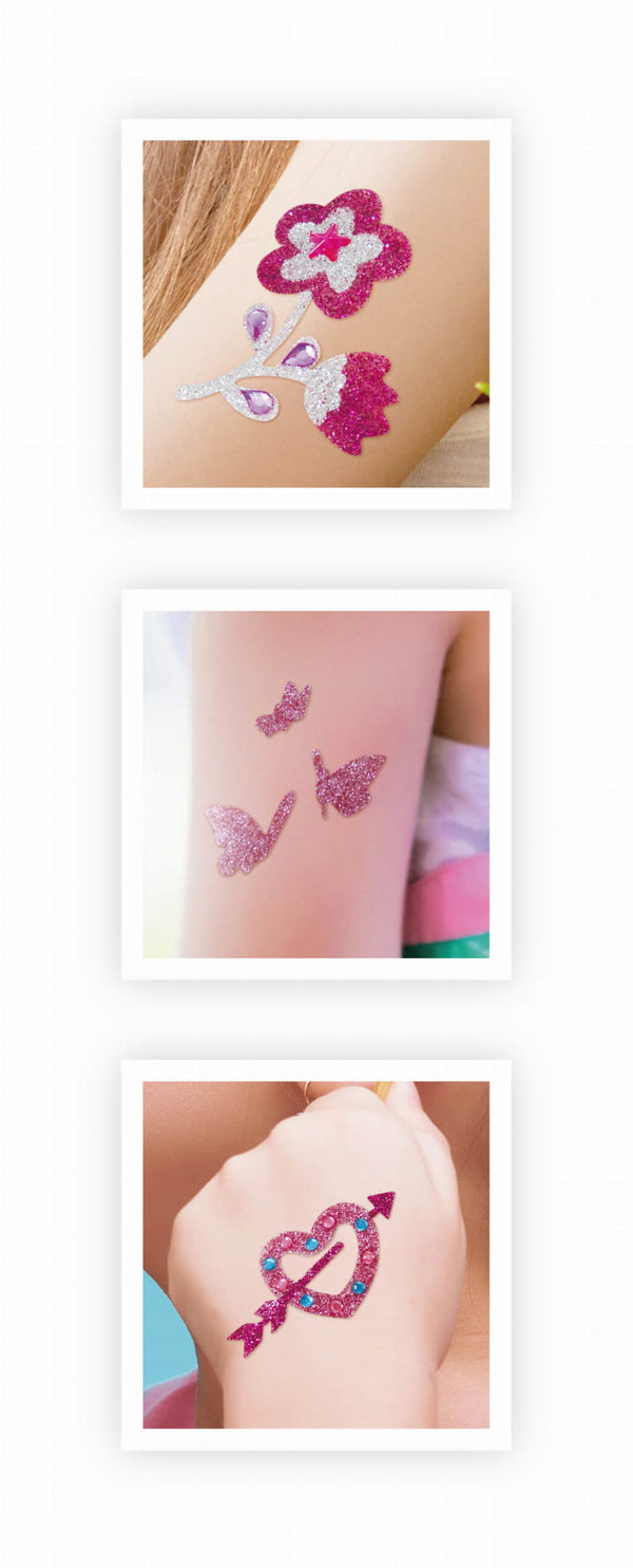 Zestaw Zrób To Sam Buki - Brokatowe tatuaże - Tublu.de