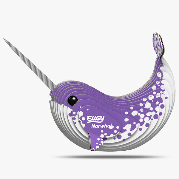 Öko-Puzzle 3D – Narwal - Tublu.de