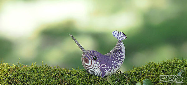 Öko-Puzzle 3D – Narwal - Tublu.de