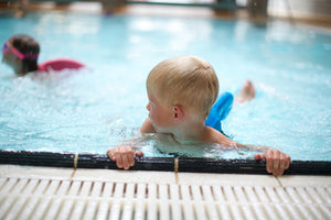 Haifischflossen-Schwimmgürtel für Kinder – Blau