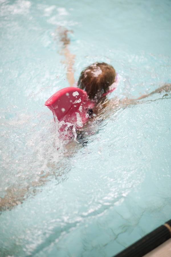 Haifischflossen-Schwimmgürtel für Kinder - Rosa