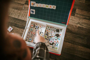 Magnetisches Puzzle Magnetibook – Polnisches Alphabet