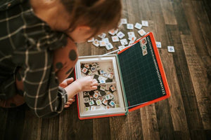 Magnetisches Puzzle Magnetibook – Polnisches Alphabet