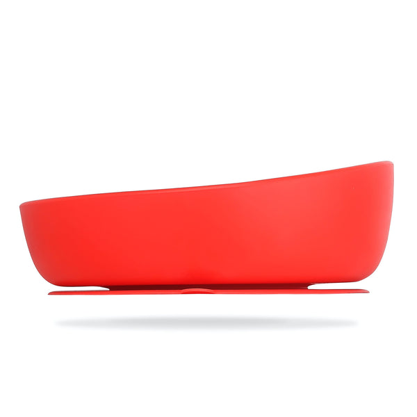 Esslernschüssel für Babys Doidy Bowl – rot