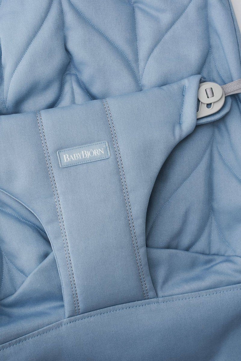 Zusätzlicher Stoffsitz für Babywippe BLISS COTTON – Blau