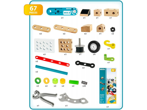 Set mit Pull-Back-Motor, 67 Teile