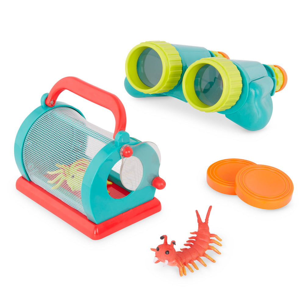 Set für kleine Forscher zum Fangen von Insekten und Beobachten der Natur – Little Explorer - Tublu.de