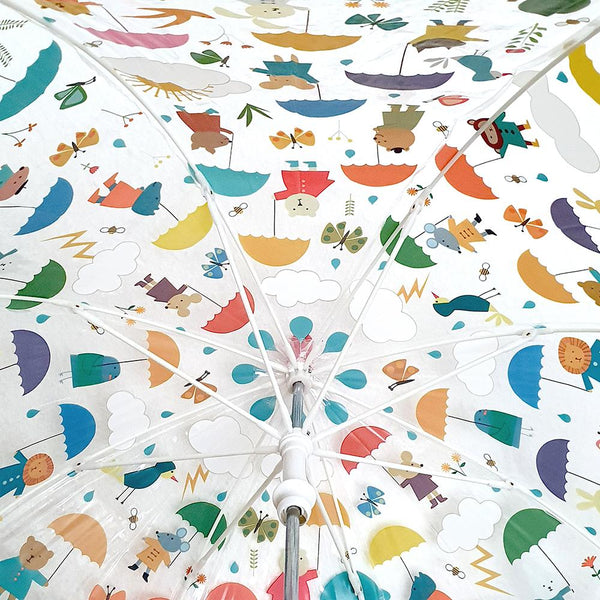 Regenschirm  - Im Regen - Tublu.de