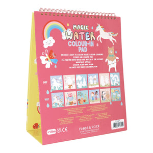 Magische Wassermalseiten mit Ständer - Enchanted World
