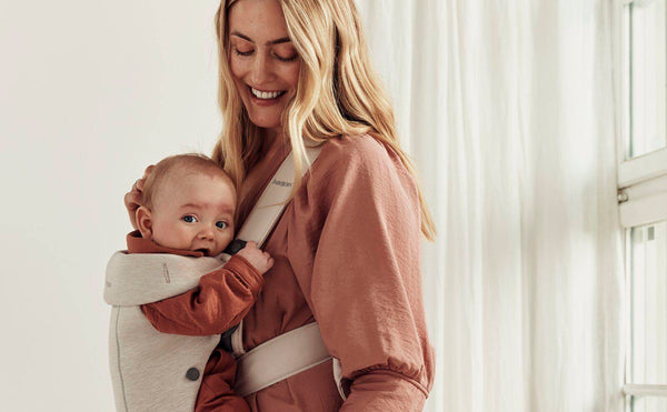 Babytrage MINI 3D Jersey – Hellbeige