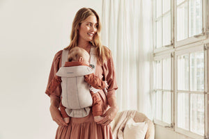 Babytrage MINI 3D Jersey – Hellbeige