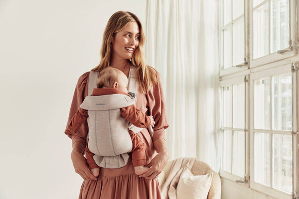 Babytrage MINI 3D Jersey – Hellbeige