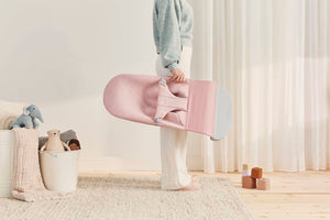 Babywippe BLISS 3D Jersey – Hellrosa