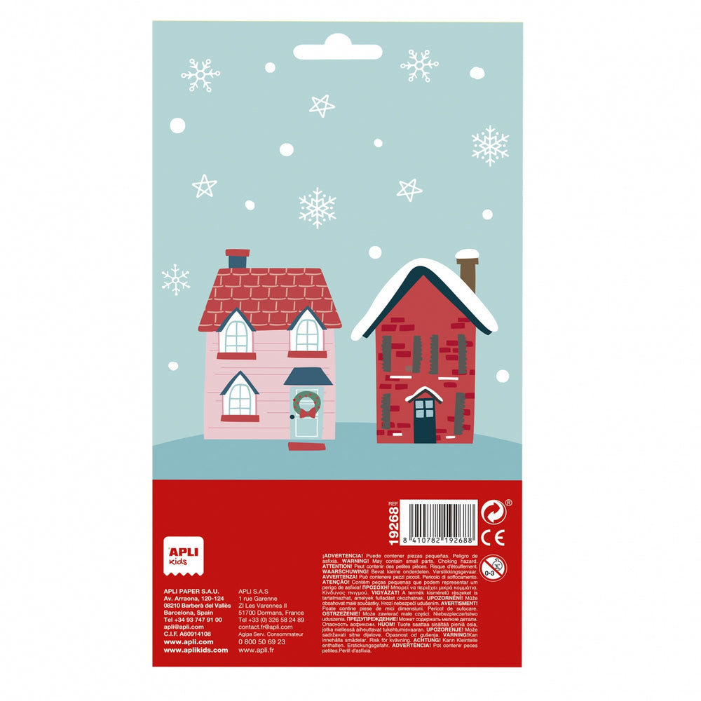 Weihnachtsaufkleber – Holly Jolly