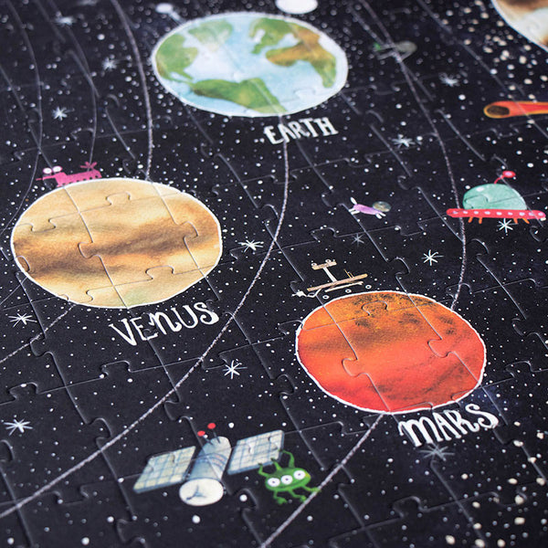 Puzzle für Kinder – Planeten