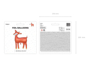 Folienballon - Reh, 80 x 105 cm