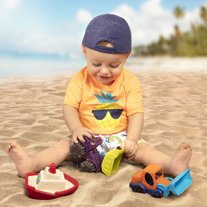 Set mit drei Mini-Fahrzeugen – Loaders & Floaters