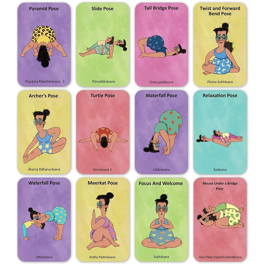 Karten Doda Yoga – Natur (ENG)