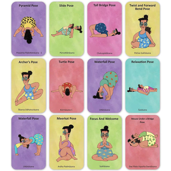 Karten Doda Yoga – Natur (ENG)