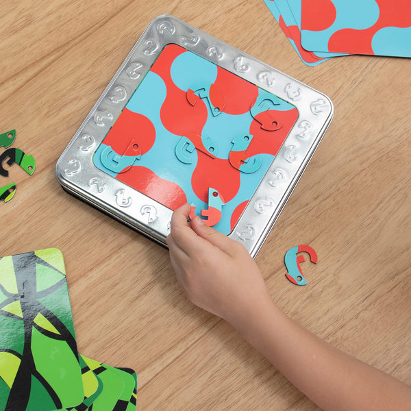 Magnetisches Puzzlespiel – Chamäleons
