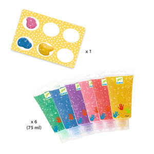 Fingerfarben – Glitzerfarben