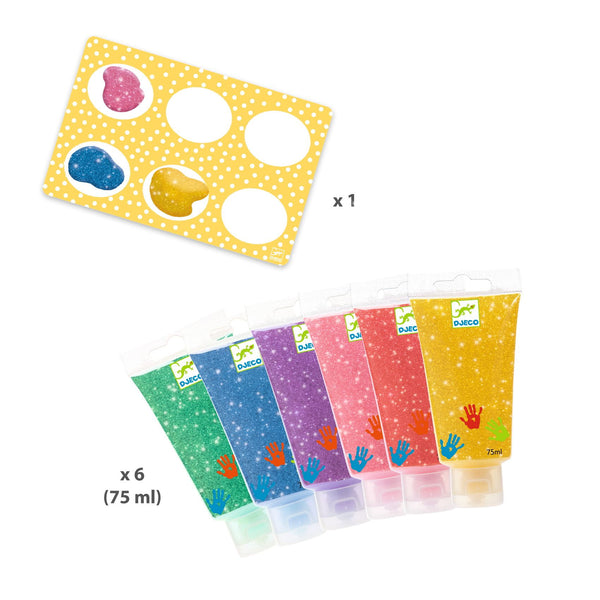 Fingerfarben – Glitzerfarben