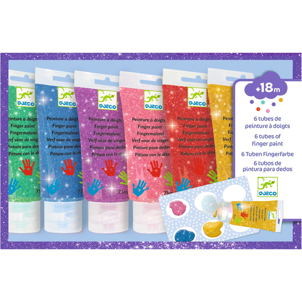 Fingerfarben – Glitzerfarben