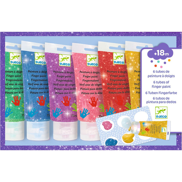 Fingerfarben – Glitzerfarben