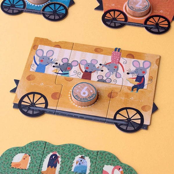 Puzzles für Kinder – Mein kleiner Zug
